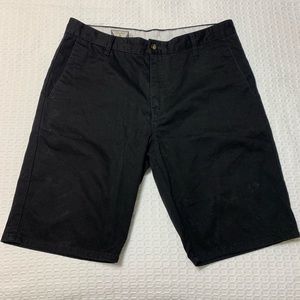 Volcom Black Tapered/ Slim Black Mens Shorts Sz L